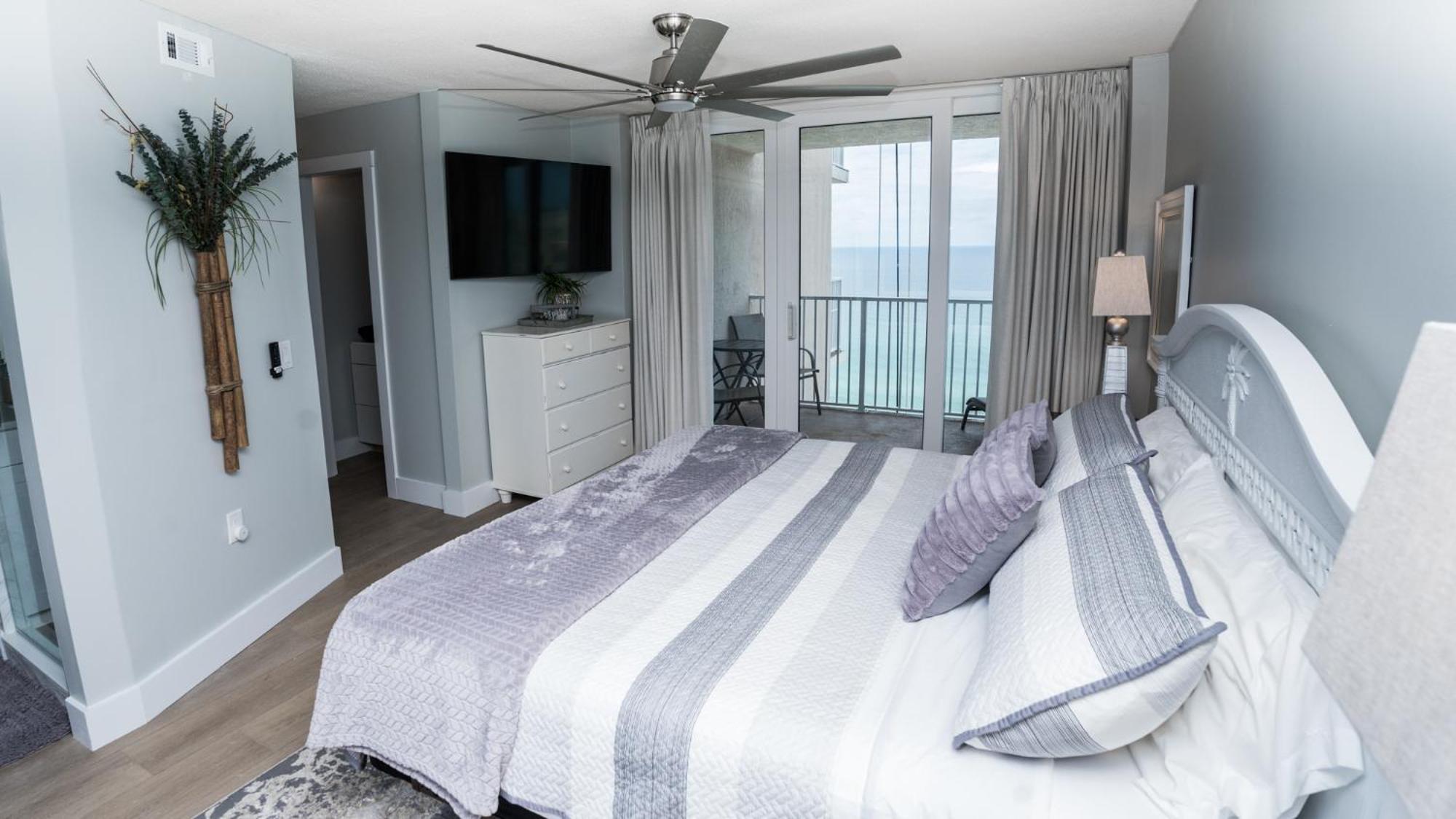 New Rental - 3Br 3Ba Corner Beachfront - 2024 Remodel - 3 Pools, Tiki Hut, Gym, Tennis 파나마 시티 외부 사진