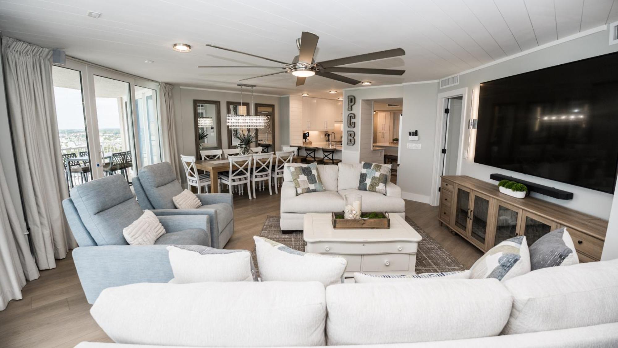 New Rental - 3Br 3Ba Corner Beachfront - 2024 Remodel - 3 Pools, Tiki Hut, Gym, Tennis 파나마 시티 외부 사진