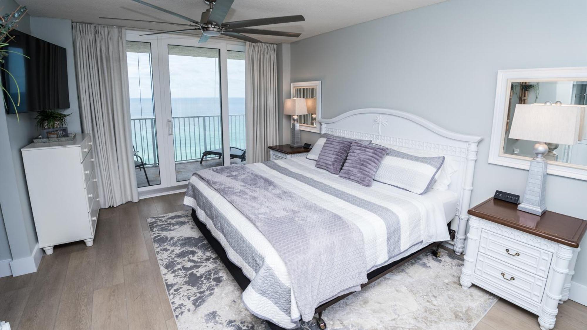 New Rental - 3Br 3Ba Corner Beachfront - 2024 Remodel - 3 Pools, Tiki Hut, Gym, Tennis 파나마 시티 외부 사진