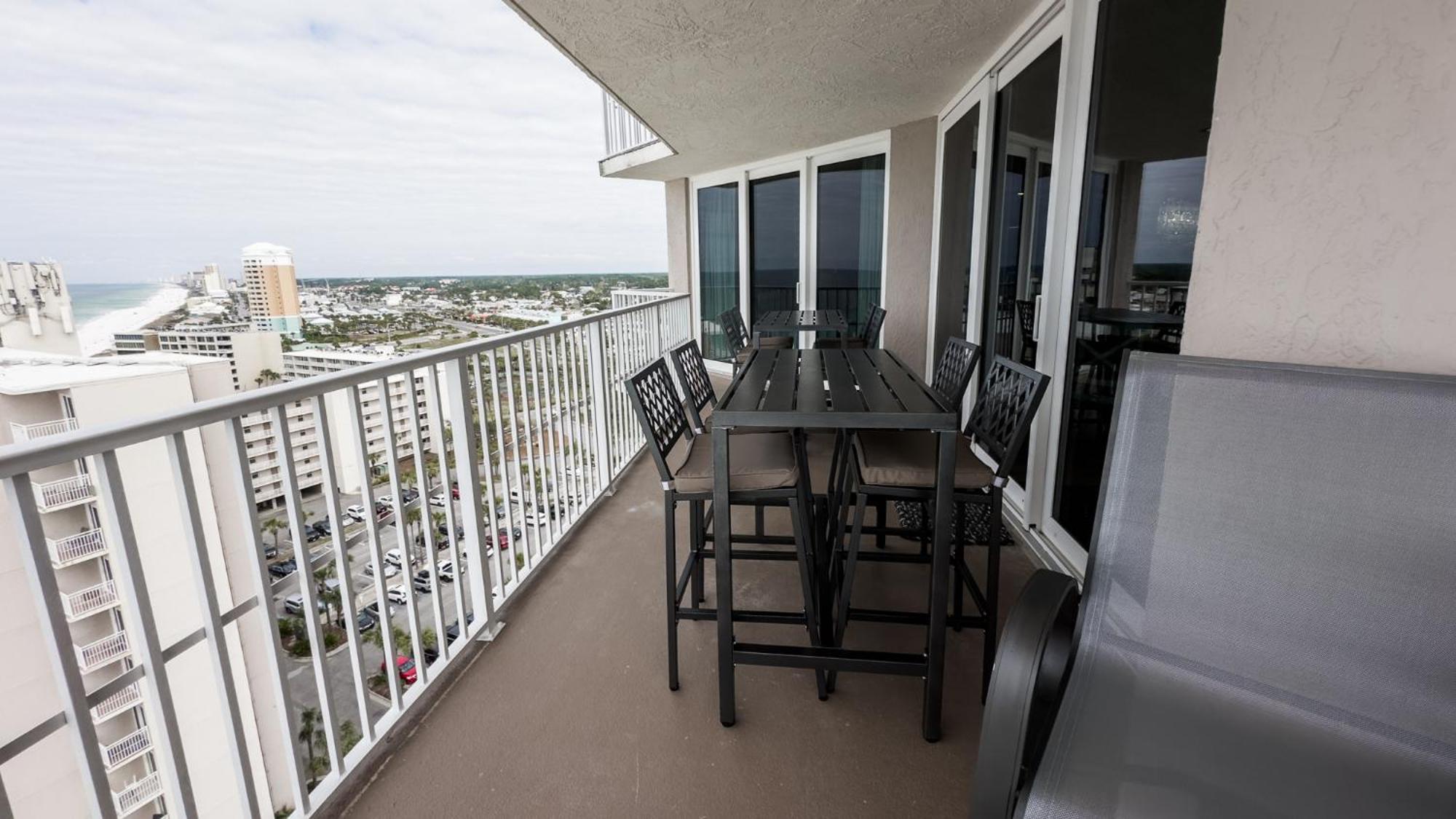 New Rental - 3Br 3Ba Corner Beachfront - 2024 Remodel - 3 Pools, Tiki Hut, Gym, Tennis 파나마 시티 외부 사진