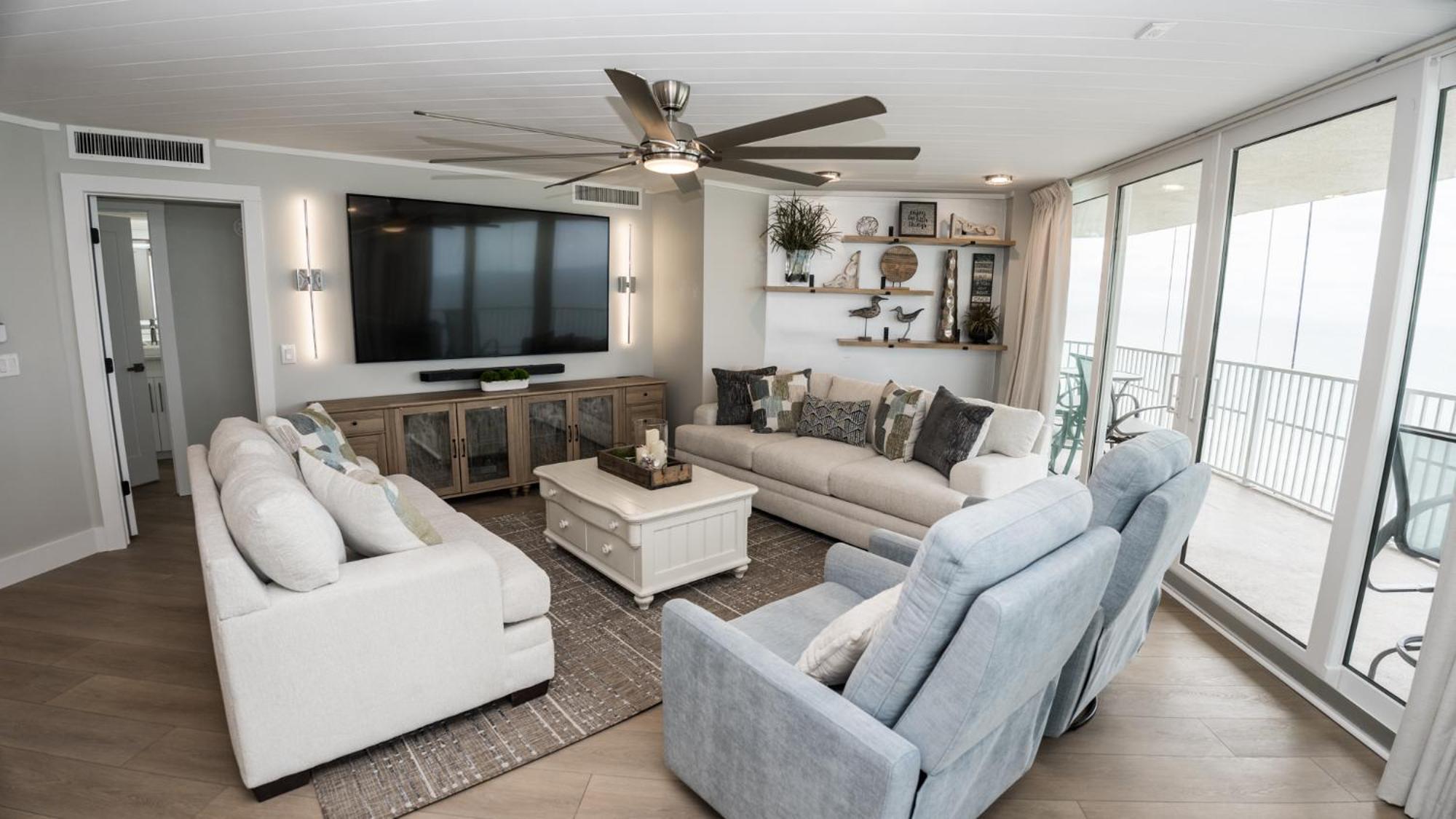 New Rental - 3Br 3Ba Corner Beachfront - 2024 Remodel - 3 Pools, Tiki Hut, Gym, Tennis 파나마 시티 외부 사진