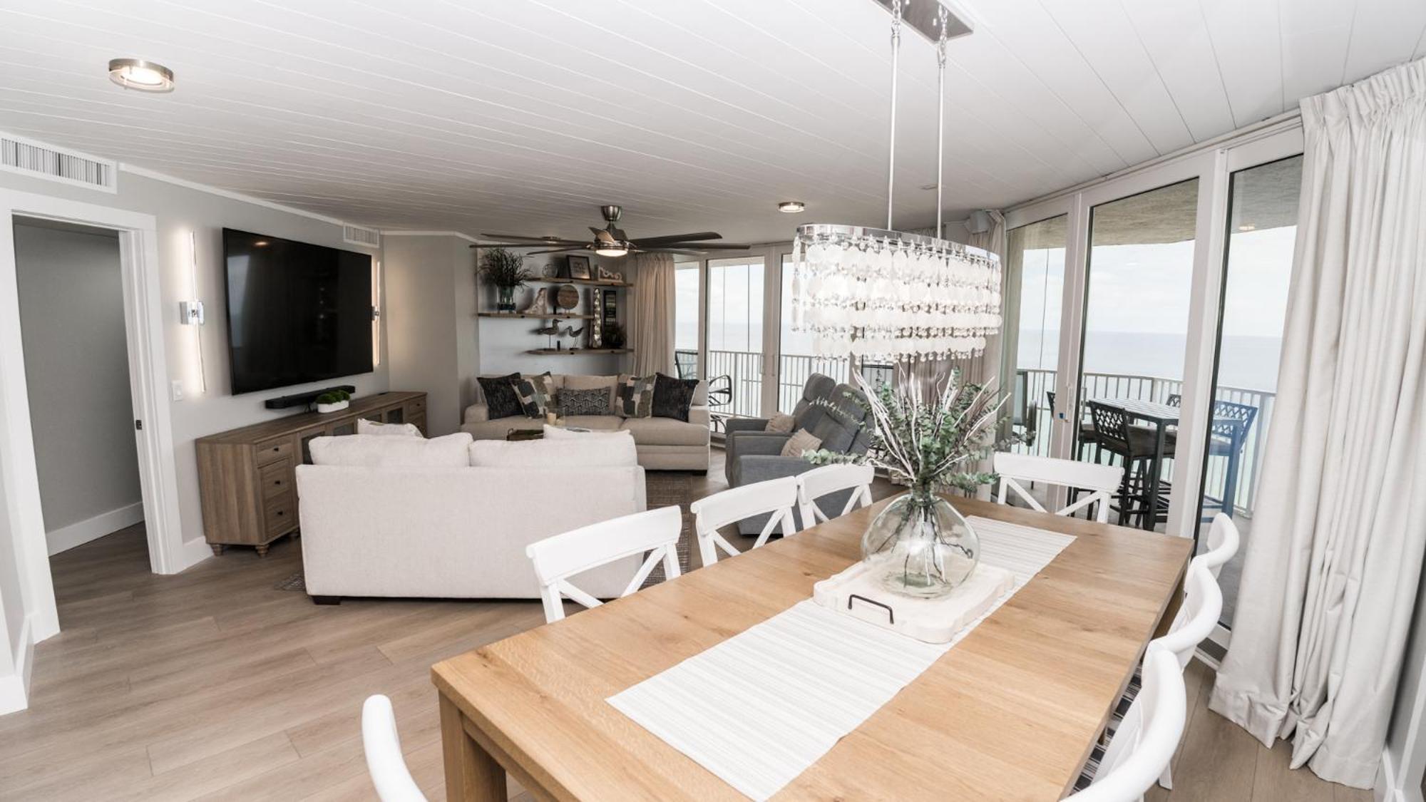 New Rental - 3Br 3Ba Corner Beachfront - 2024 Remodel - 3 Pools, Tiki Hut, Gym, Tennis 파나마 시티 외부 사진